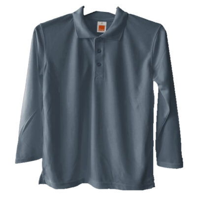 Basic Dri-Fit Long-Sleeves Polo T-Shirts QD67 THUMBNAIL 22-23