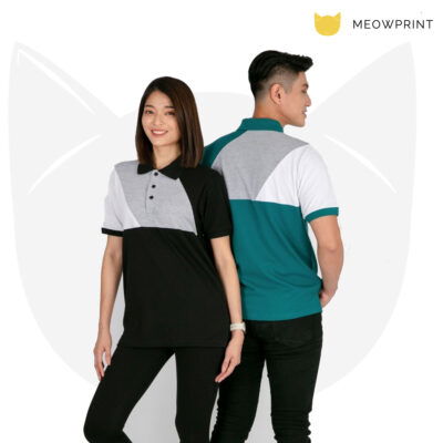 HC28 Multi-Tone Cotton Polo T-Shirts 23-24 model 1