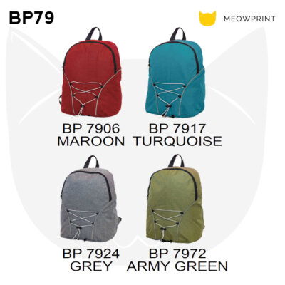 BP79 Nylon Backpack 23-24 catalogue