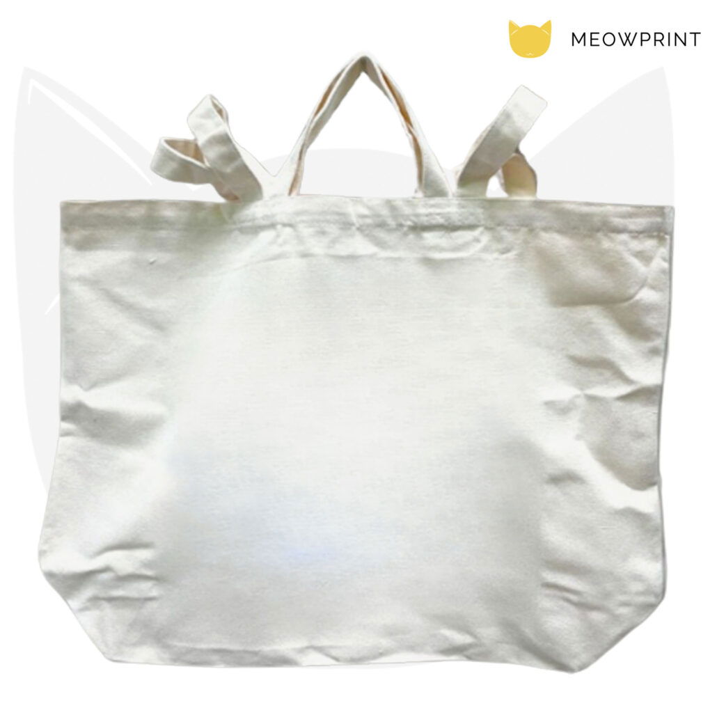 Large Dual-Handle Cotton Canvas Tote Bag (12oz) 23-24 thumbnail 2