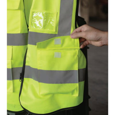 CRSV3100 Basic High Reflective Safety Vest With Pocket 24-25 model 4
