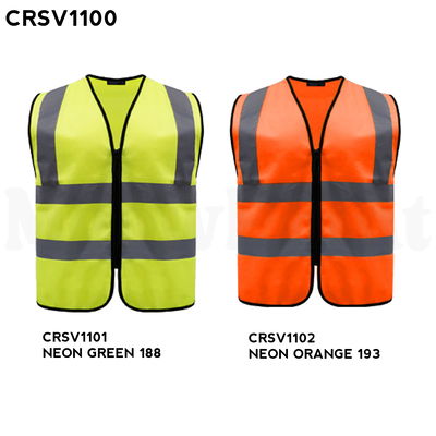 CRSV1100 Basic High Reflective Safety Vest MP 25-26 COLORS