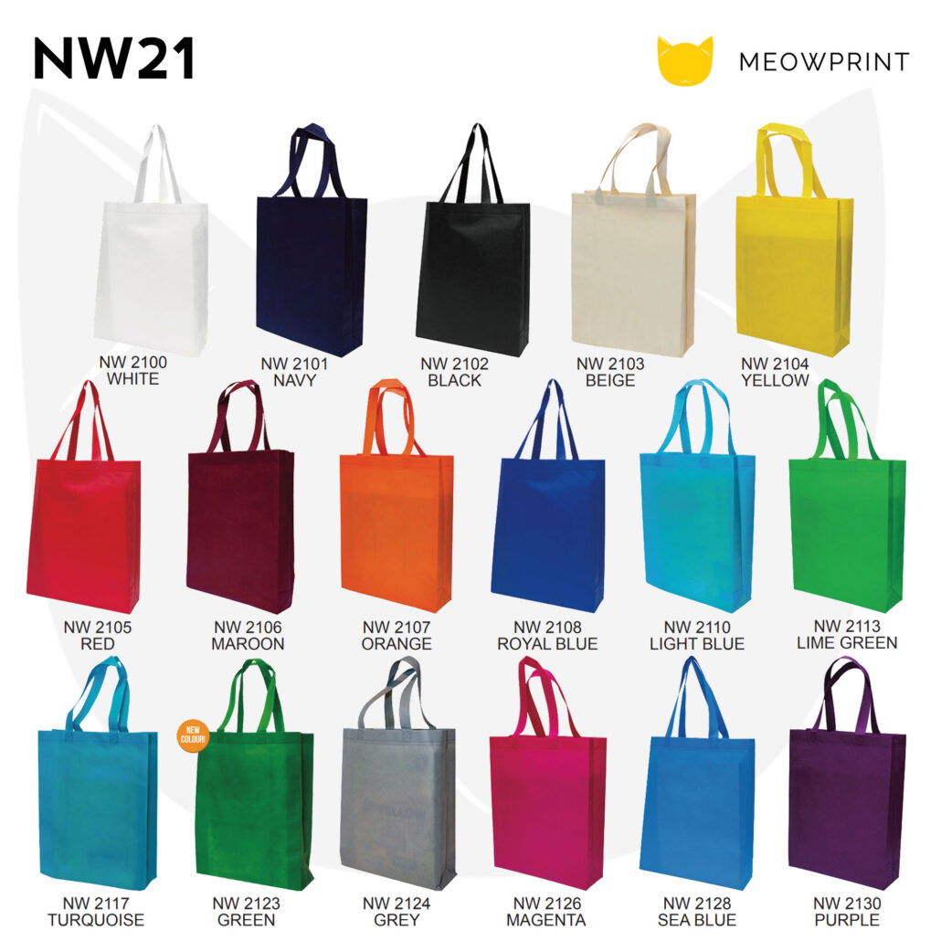 NW21 A4 Portrait Non-Woven Bag (Ultrasonic) 23-24 catalogue