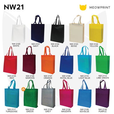 NW21 A4 Portrait Non-Woven Bag (Ultrasonic) 23-24 catalogue