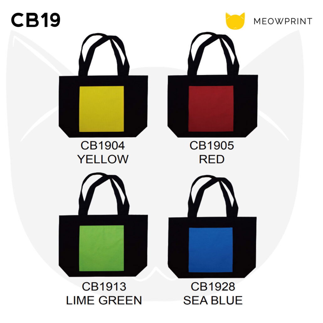 CB19 Multi-Tone Canvas Bag 23-24 catalogue