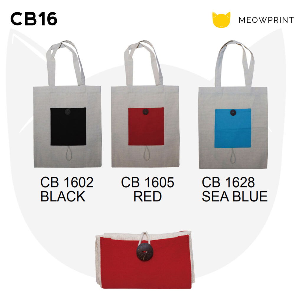 CB16 Multi-Tone Foldable Canvas Bag 23-24 catalogue
