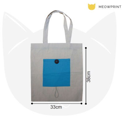 CB16 Multi-Tone Foldable Canvas Bag 23-24 size