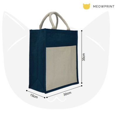 JB04 Laminated Jute Bag 23-24 size