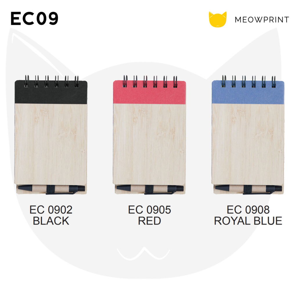 EC09 Eco-Friendly Bamboo Cover Notepad with Pen 23-24 catalogue