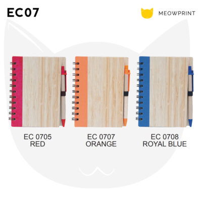 EC07 Eco-Friendly Bamboo Cover Notepad with Pen 23-24 catalogue