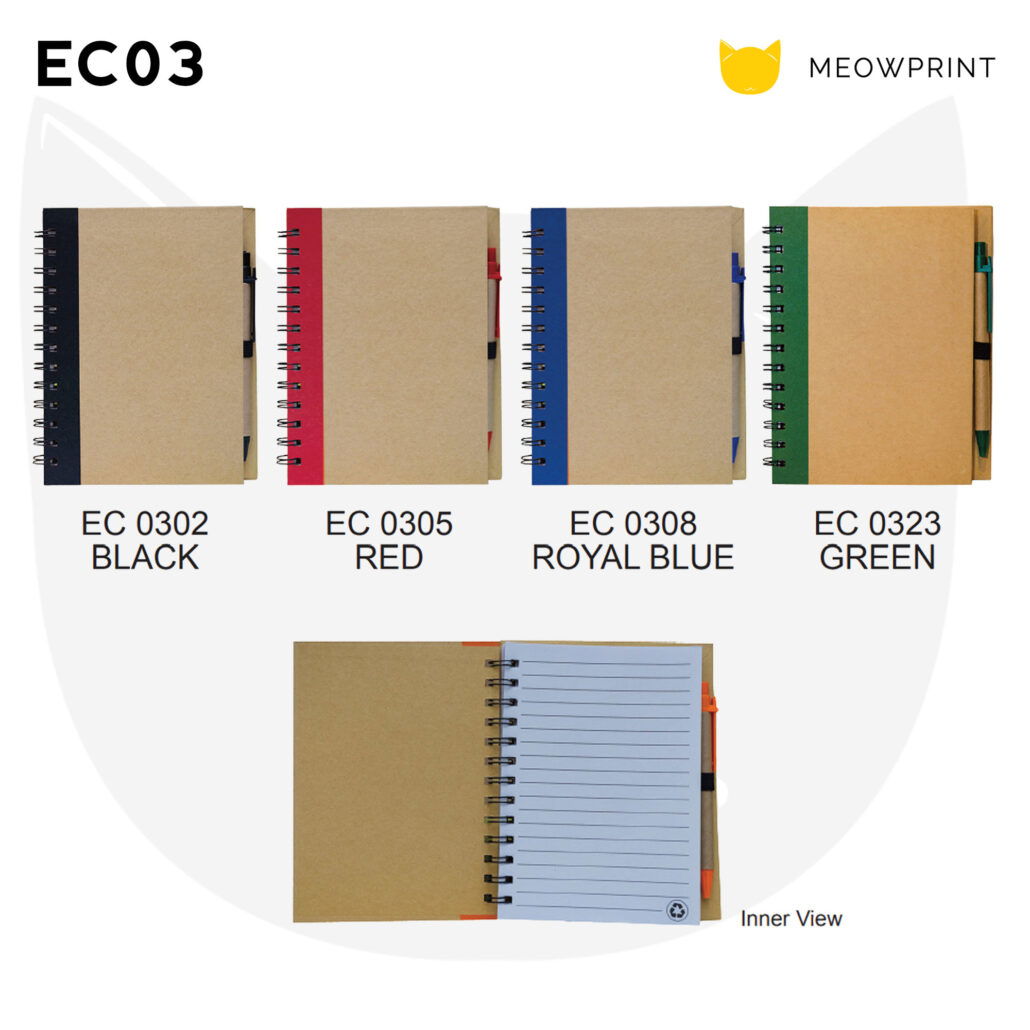 EC03 Eco-Friendly Notepad with Pen 23-24 catalogue
