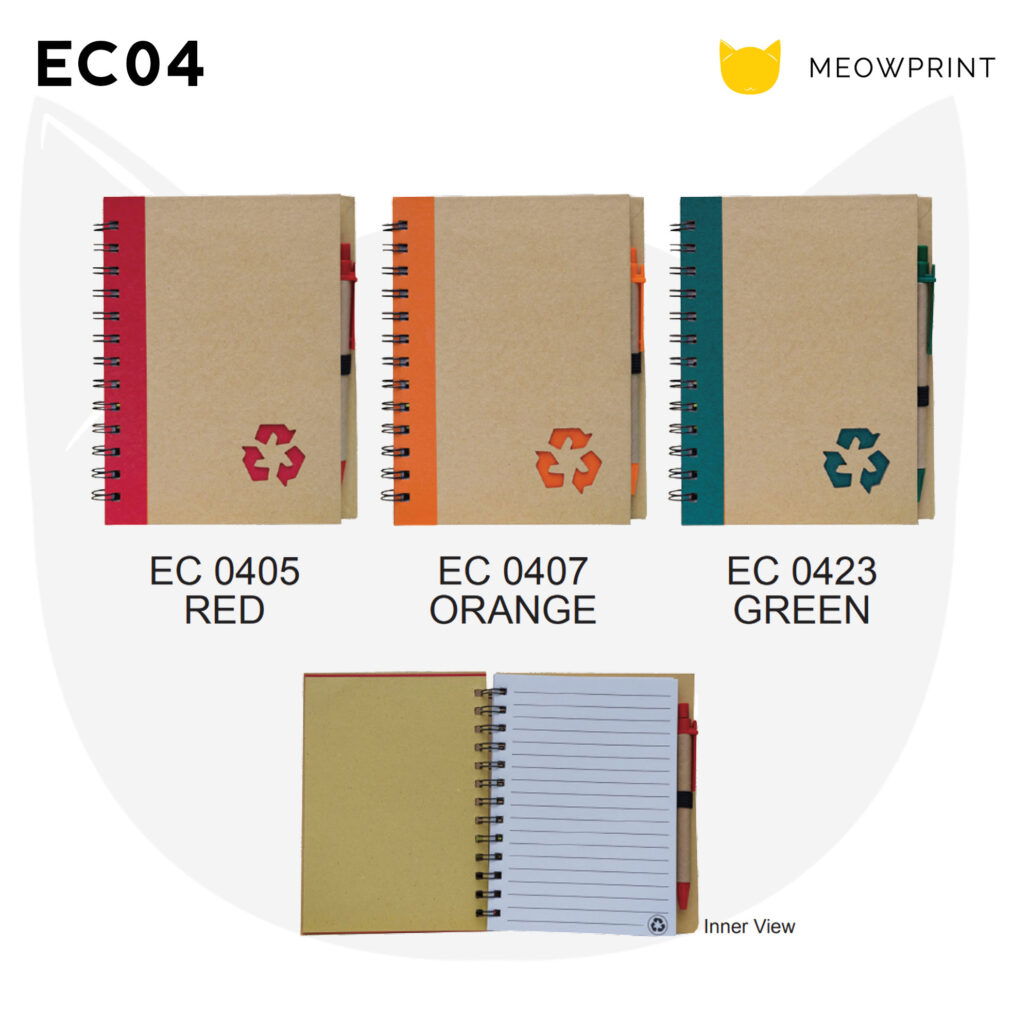 EC04 Eco-Friendly Notepad with Pen 23-24 catalogue