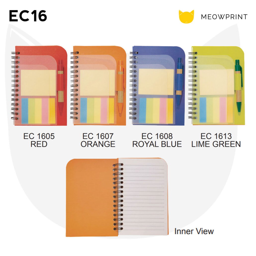 EC16 Eco-Friendly Notepad with Pen 23-24 catalogue