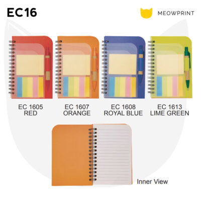 EC16 Eco-Friendly Notepad with Pen 23-24 catalogue