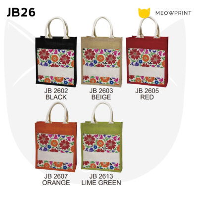 JB26 Patterned Laminated Jute Bag 24-25 catalogue