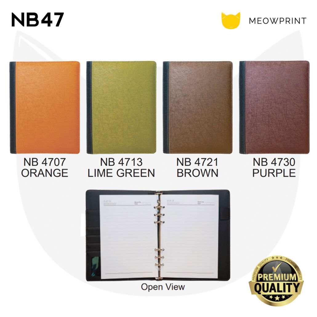 NB47 PU Leather Notebook 24-25 catalogue