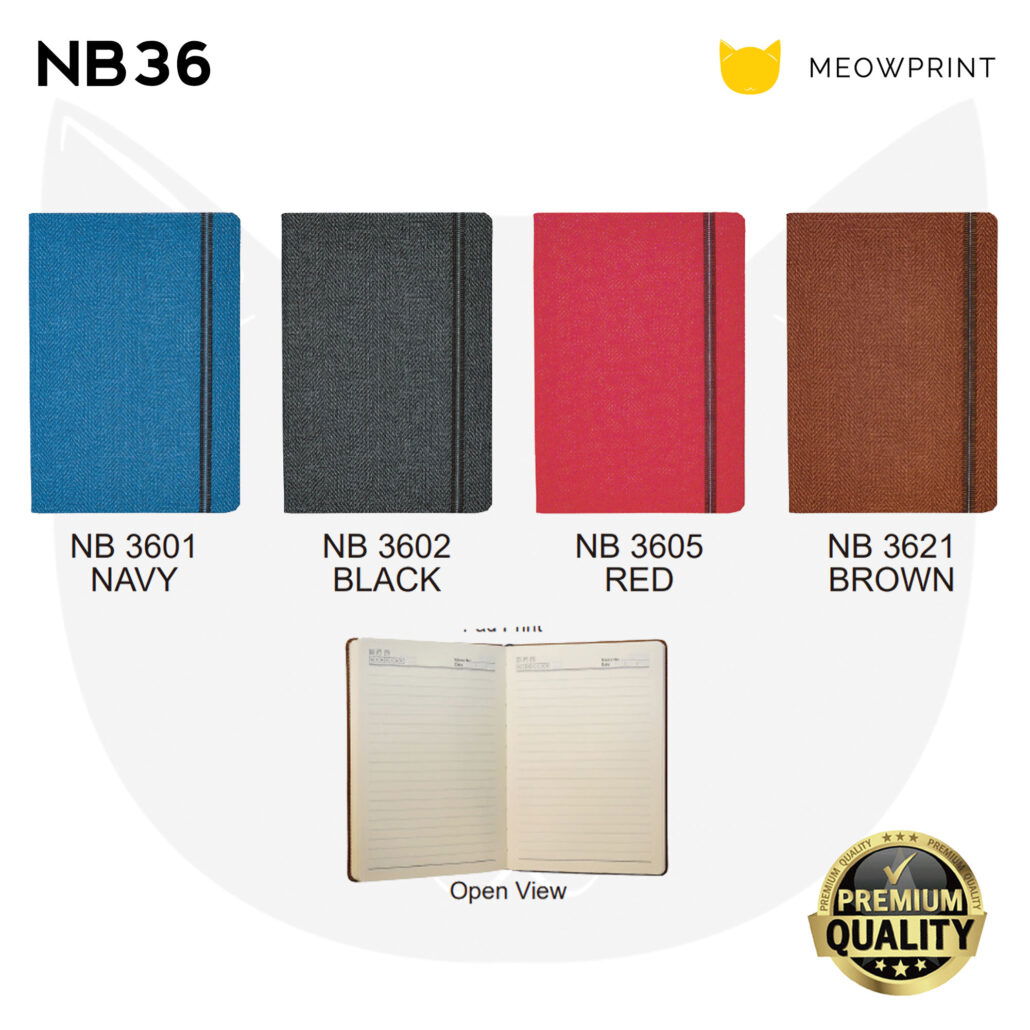 NB36 Leatherette Notebook 24-25 catalogue