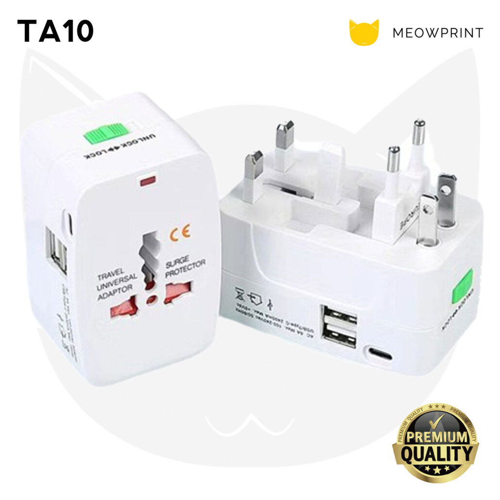 TA10 Universal Travel Adaptor 24-25 catalogue