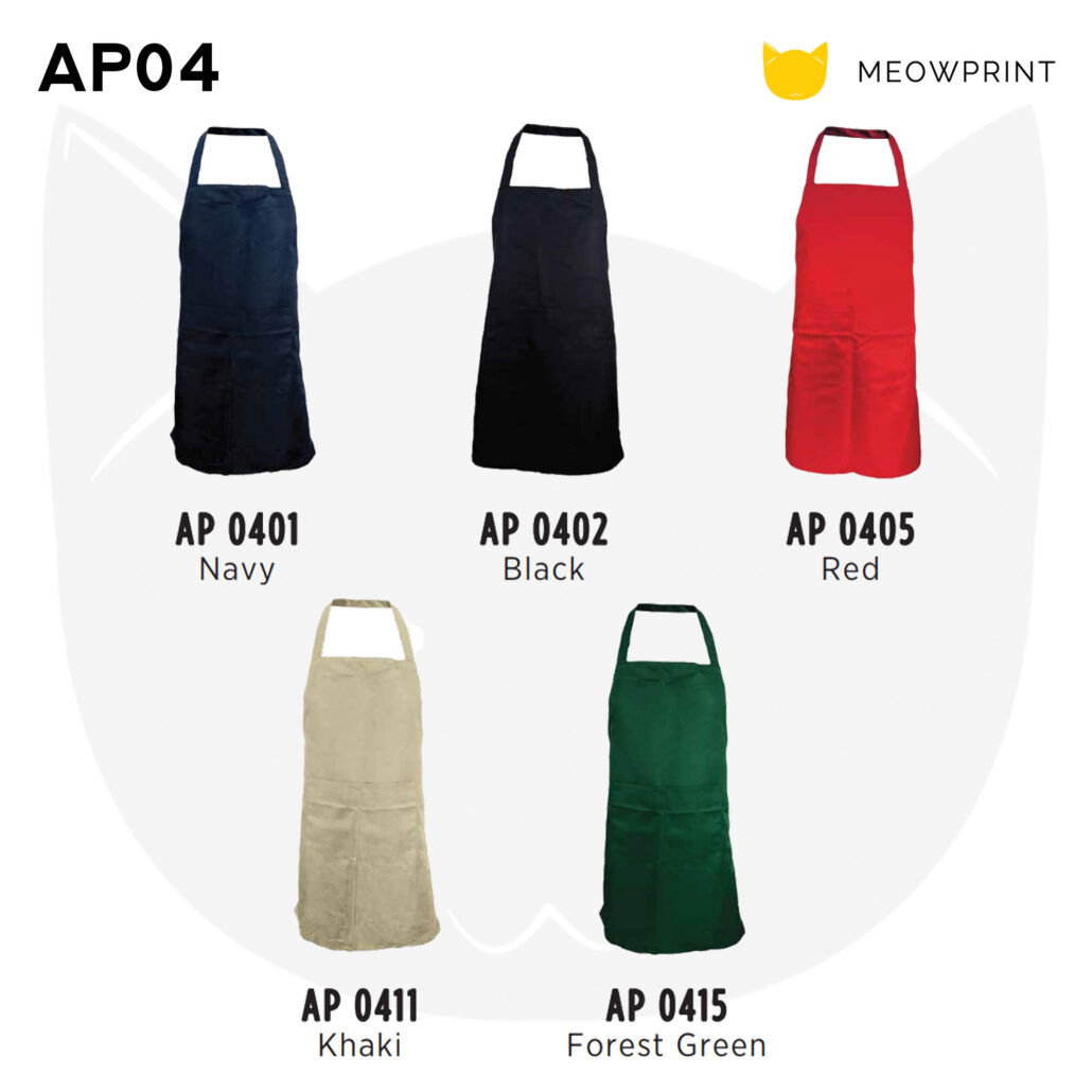 AP04 Polyester Apron w 2 Pockets 24-25 catalogue