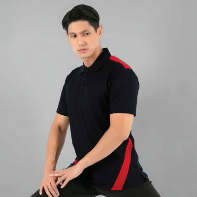 QD79 Multi-Tone Dri-Fit Polo T-Shirts 24-25 model 1