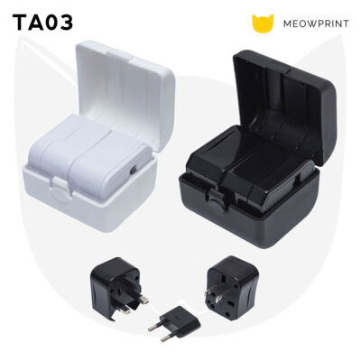 TA03 Travel Adapter with Case 24-25 catalogue