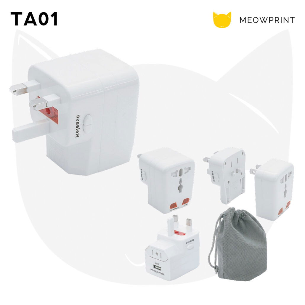TA01 Travel Adapter with Non-Woven Bag 24-25 catalogue