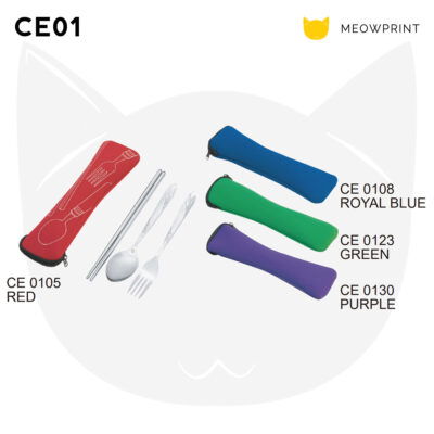 CE01 Stainless Steel Cutlery Set with Pouch 24-25 catalogue