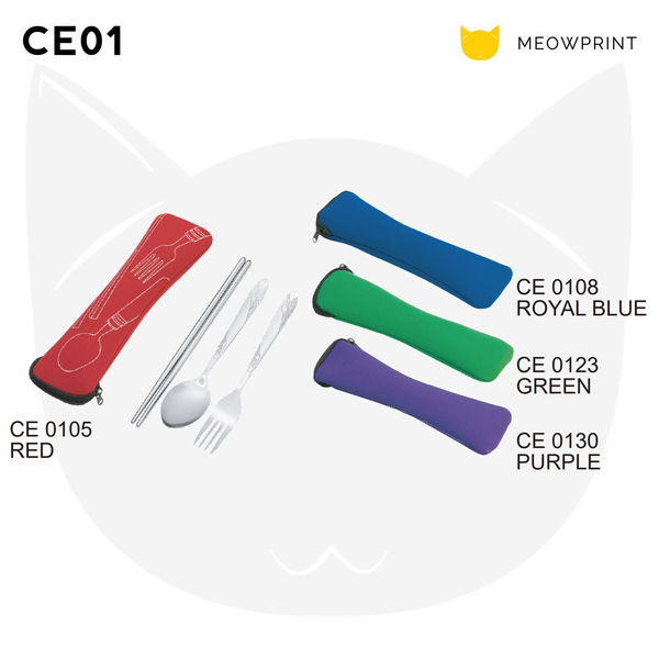 CE01 Stainless Steel Cutlery Set with Pouch 24-25 catalogue