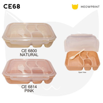 CE68 Plastic Lunch Box (4-Compartments) 24-25 catalogue