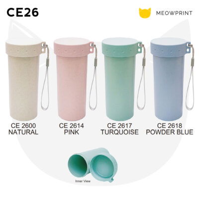 CE26 Eco-Friendly Wheat Fiber Tumbler 24-25 catalogue