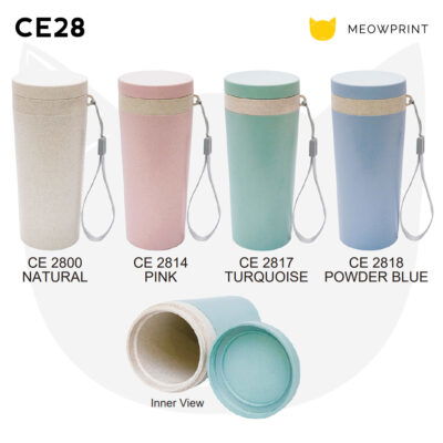 CE28 Eco-Friendly Wheat Fiber Tumbler 24-25 catalogue