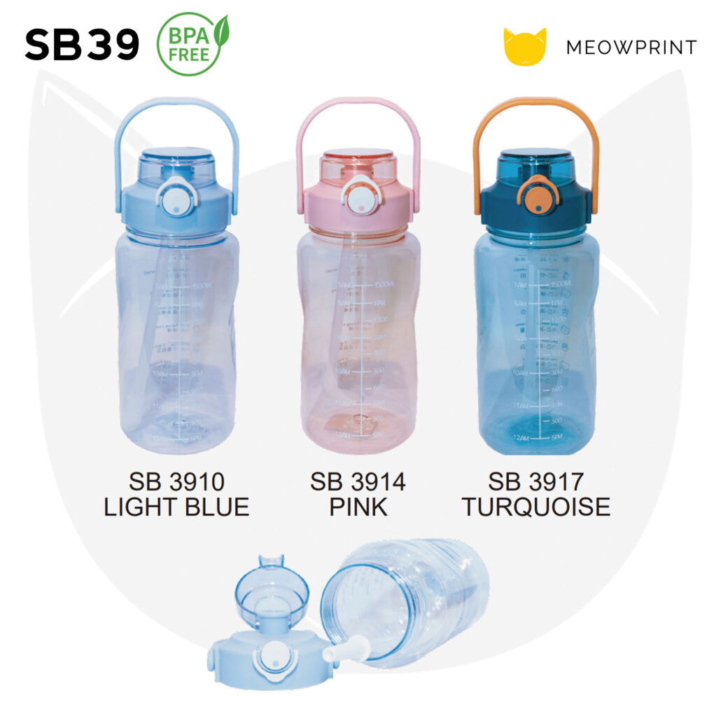 SB39 BPA-Free PC Plastic Sports Bottle (1500ml) 24-25 catalogue