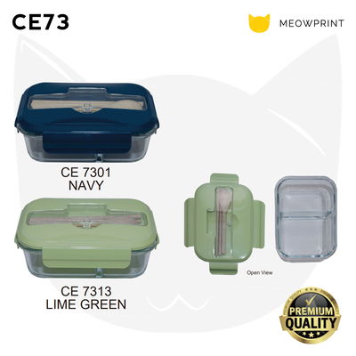 CE73 Glass Lunch Box with Cutlery 24-25 catalogue