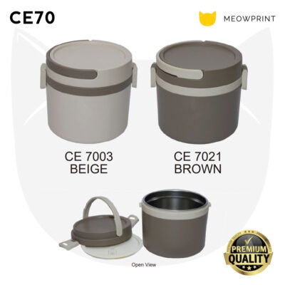 CE70 Stainless Steel Food Jar with PP Lid 24-25 catalogue