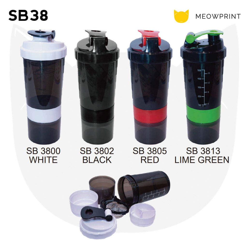 SB38 PP Plastic Shaker Bottle (500ml) 24-25 catalogue