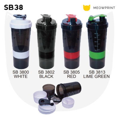 SB38 PP Plastic Shaker Bottle (500ml) 24-25 catalogue