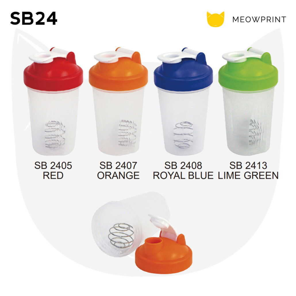 SB24 PP Plastic Shaker Bottle (400ml) 24-25 catalogue
