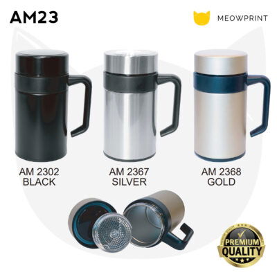 AM23 Stainless Steel Double-Wall Flask Mug (400ml) 24-25 catalogue