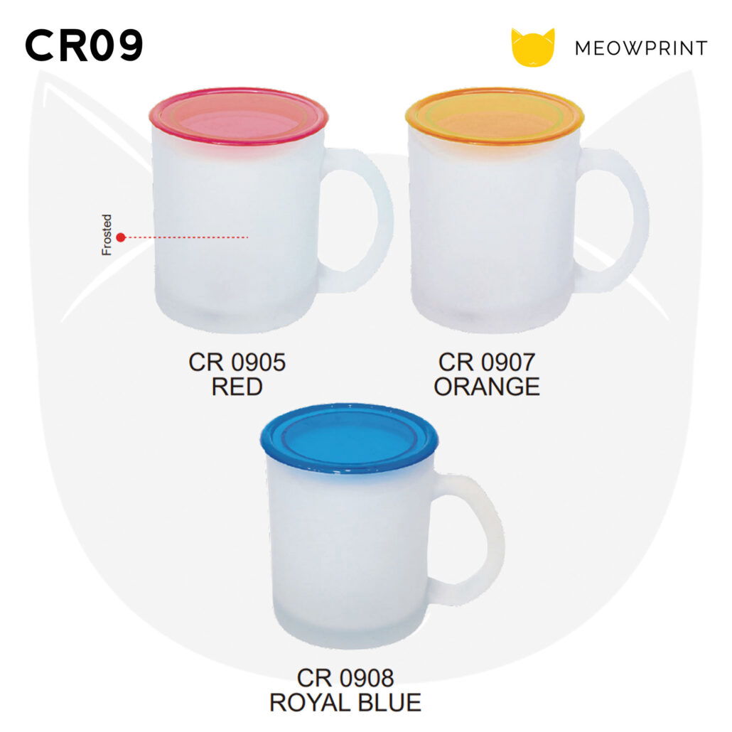 CR09 Frosted Glass with PP Cover Mug (400ml) 24-25 catalogue