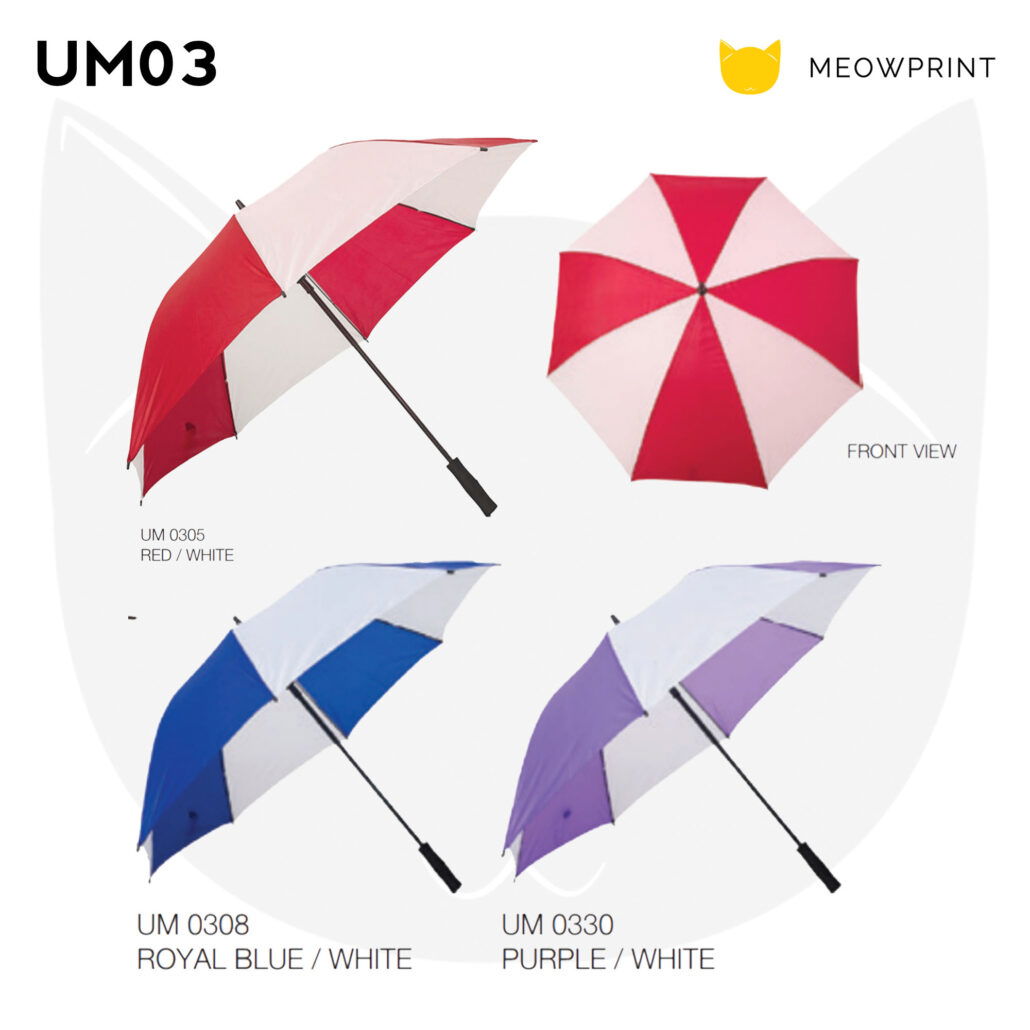 UM03 30″ Taffera Golf Umbrella (Straight-Handle) 24-25 catalogue