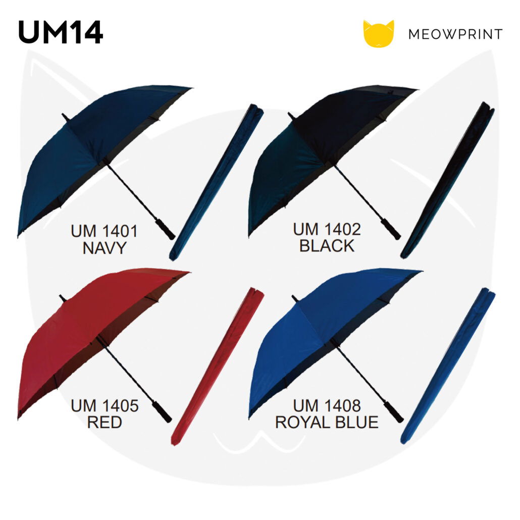 UM14 30″ Polyester Golf Umbrella with Pouch (Straight-Handle) 24-25 catalogue