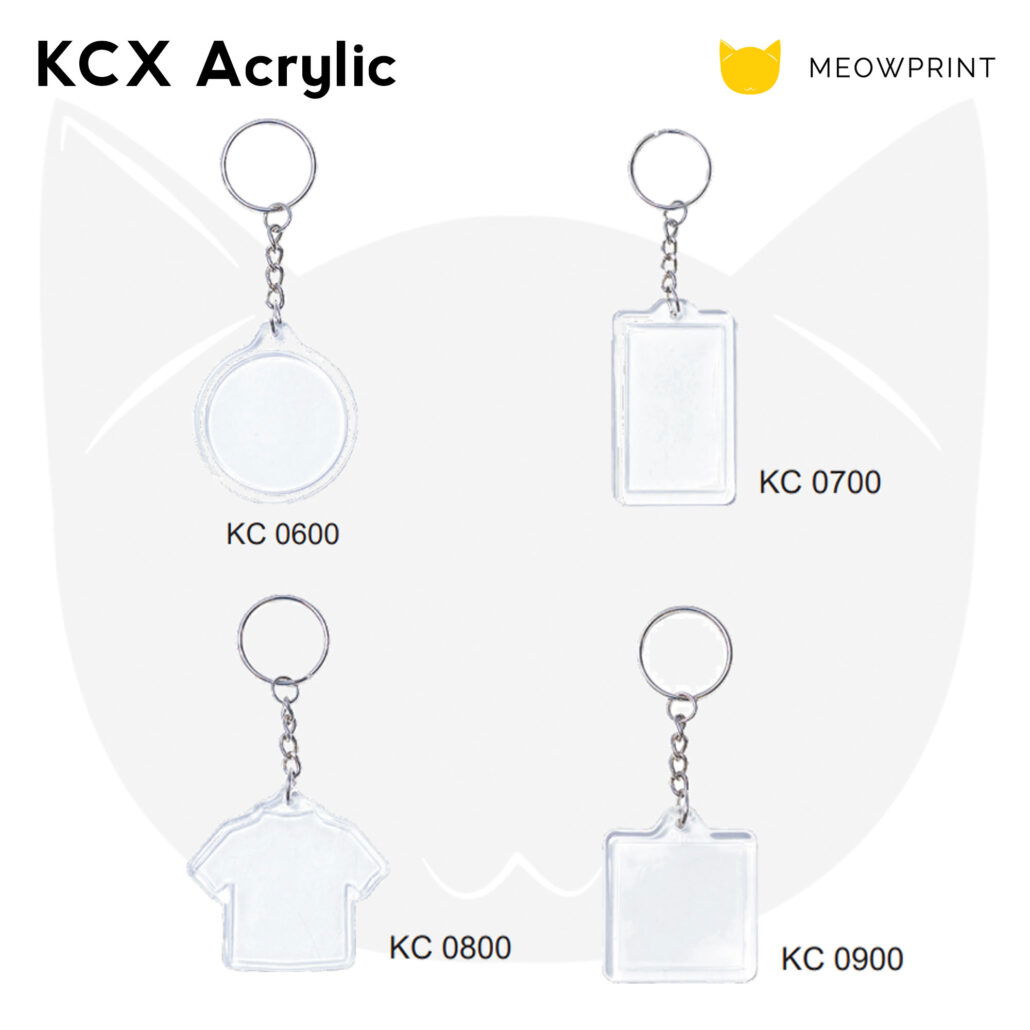KCX Acrylic Keychain 24-25 catalogue