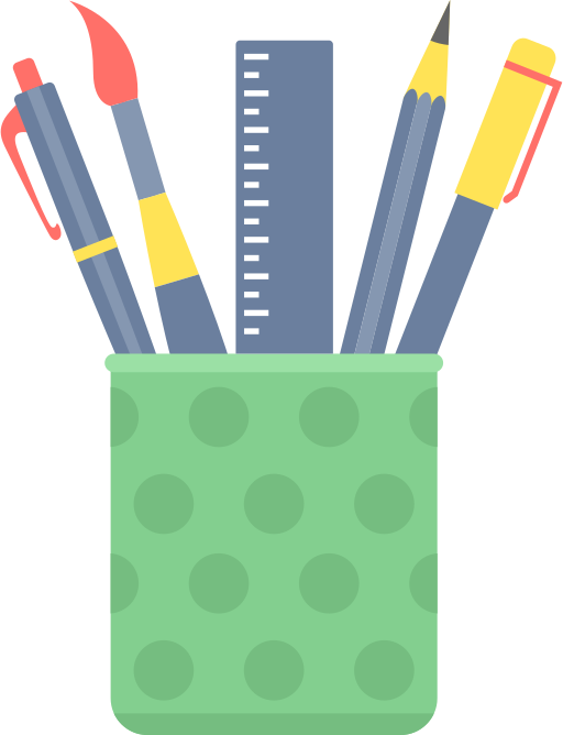 pen stand icon