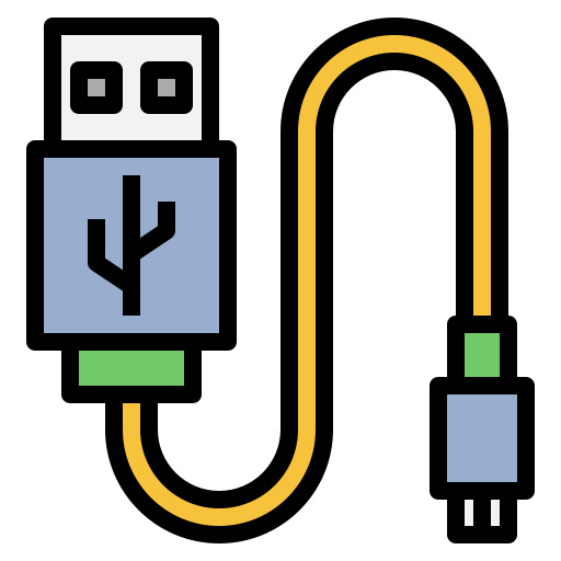 USB Charging cable icon