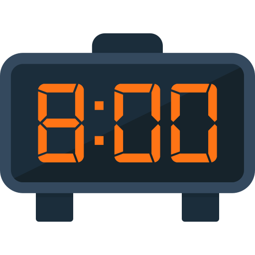 digital clock icon
