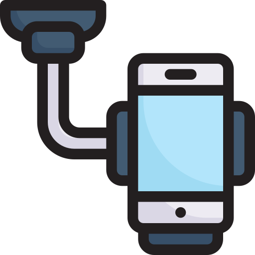 Phone holder icon