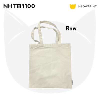 NHTB1100 Emrys Canvas Tote Bag (Flat) 24-25 raw color