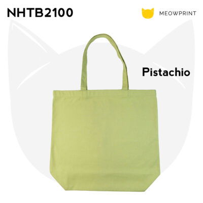 NHTB2100 Emrys Canvas Tote Bag 24-25 pistachio color