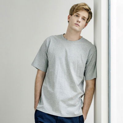 AG240 Ultimate Siro Cotton Oversized T-Shirt (240gsm) 24-25 product model 2