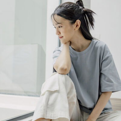 AG240 Ultimate Siro Cotton Oversized T-Shirt (240gsm) 24-25 product model 3